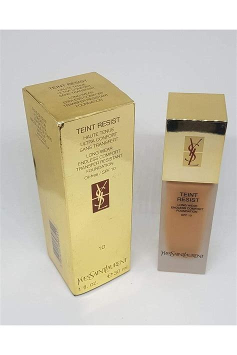 ysl teint resist replacement|YSL Teint Resist Long Wear Endless Comfort Transfer.